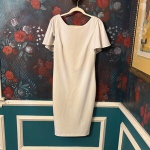 Elegant White Dress- Calvin Klein - make an offer